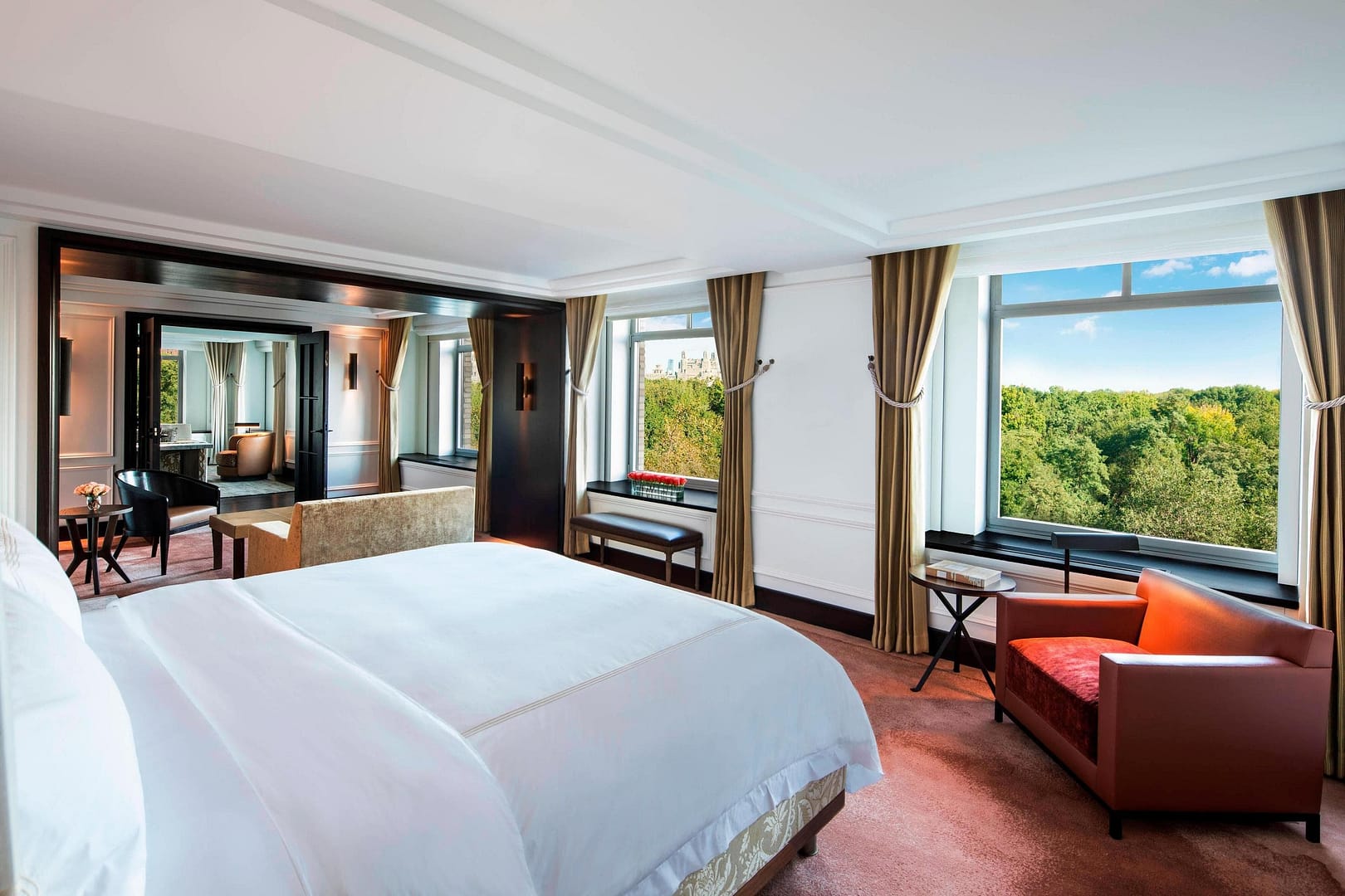 Bedroom view of The Ritz-Carlton New York, Central Park