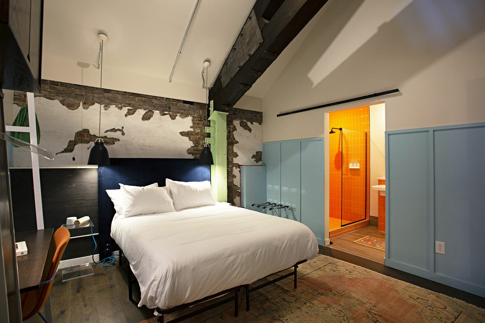 Bedroom view of The Russell, Nashville