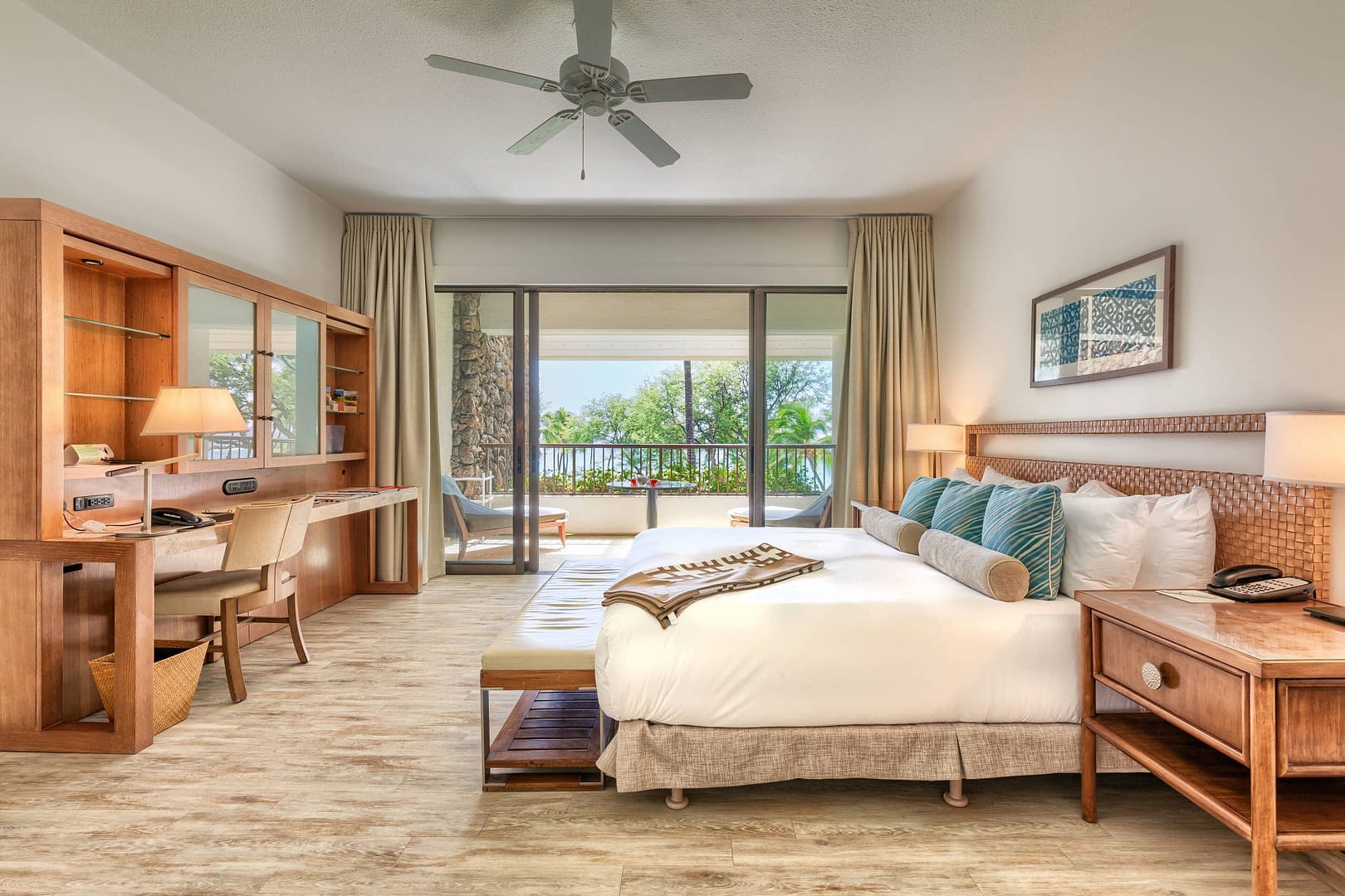 Bedroom view of Mauna Kea Beach Hotel, Autograph Collection