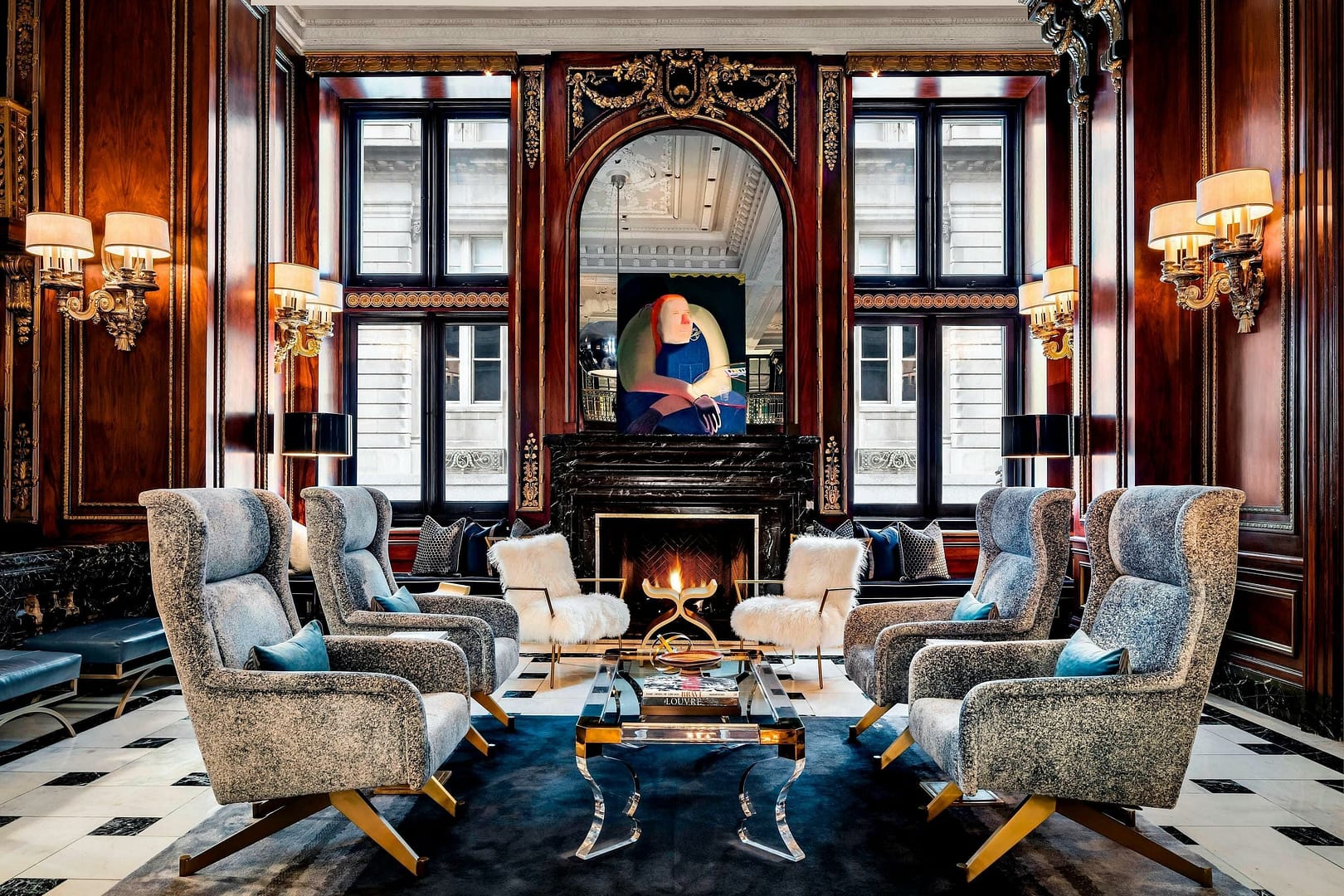 Lounge view of The Blackstone, Autograph Collection
