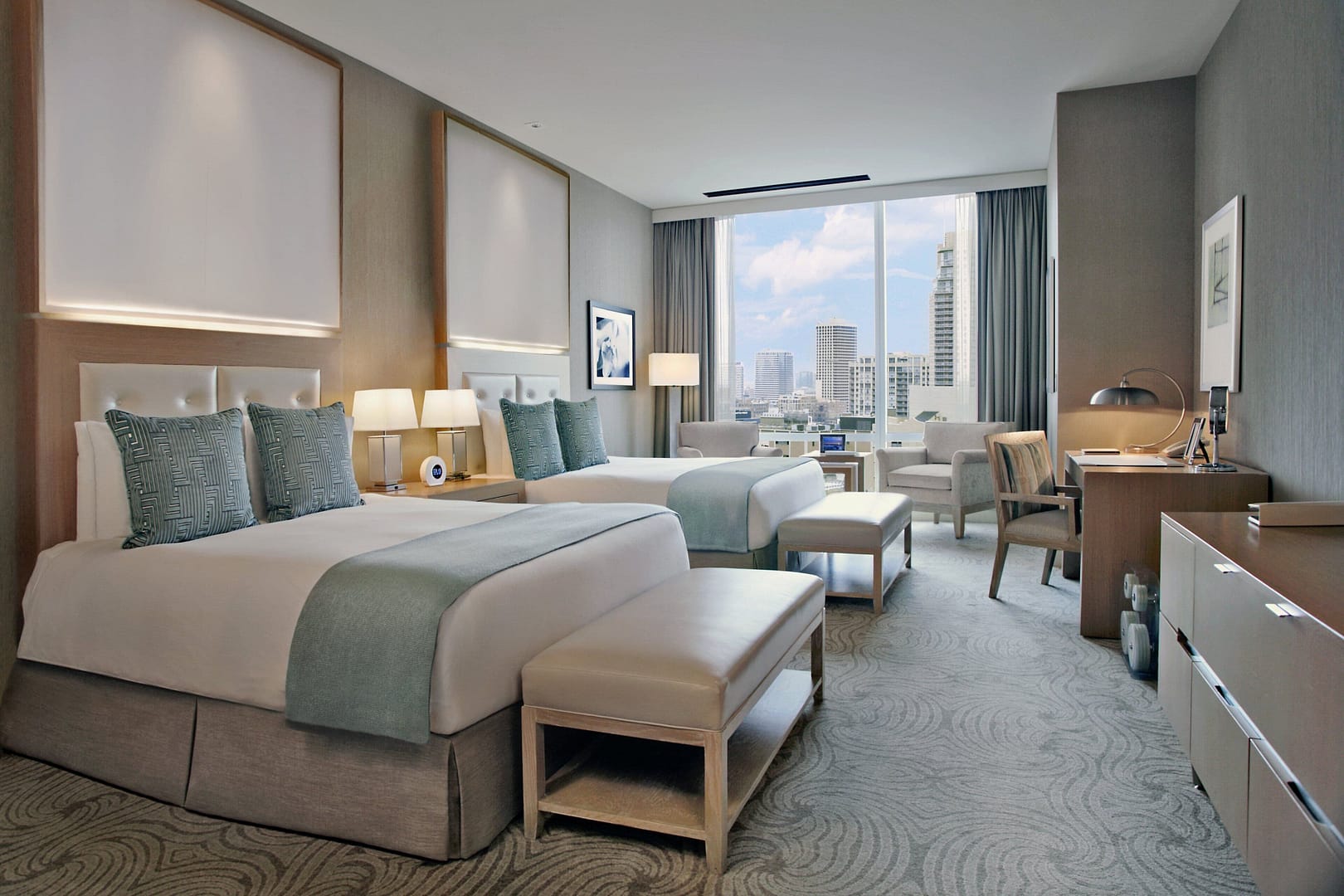 Bedroom view of Trump International Hotel & Tower Chicago
