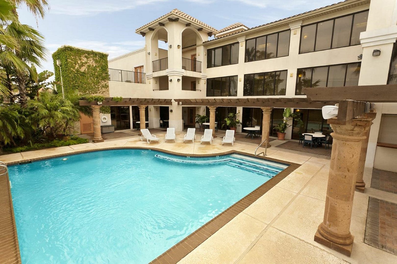 Pool view of The Inn at South Padre