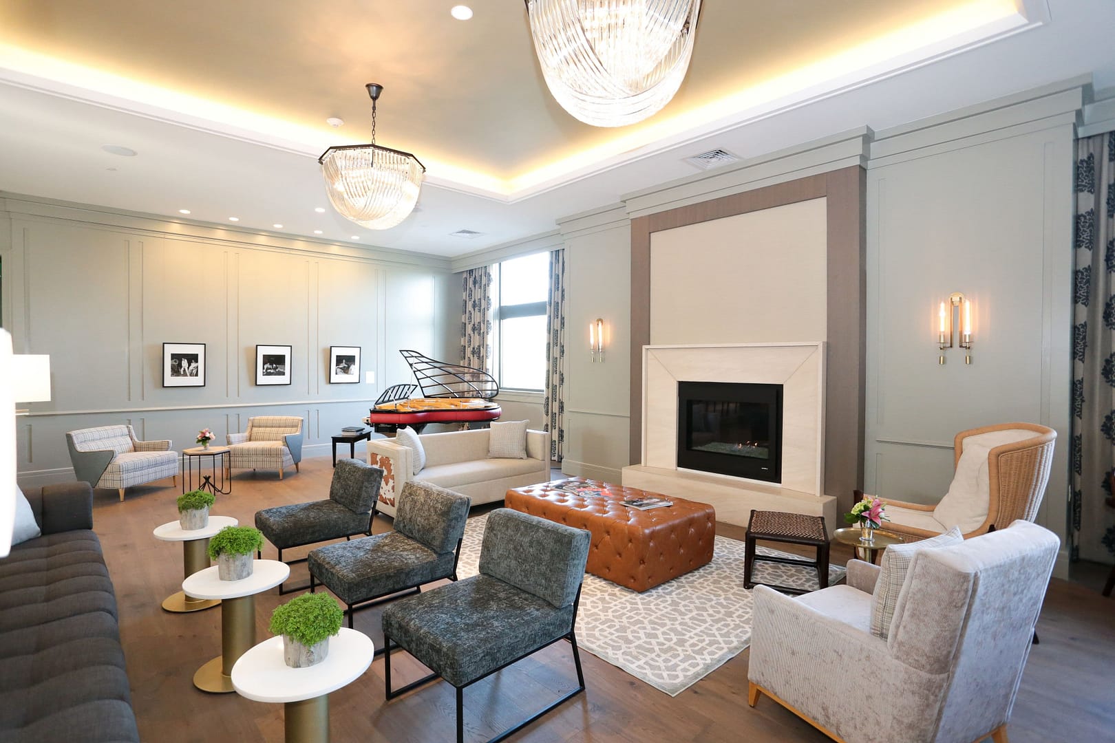 Lobby view of Delamar West Hartford