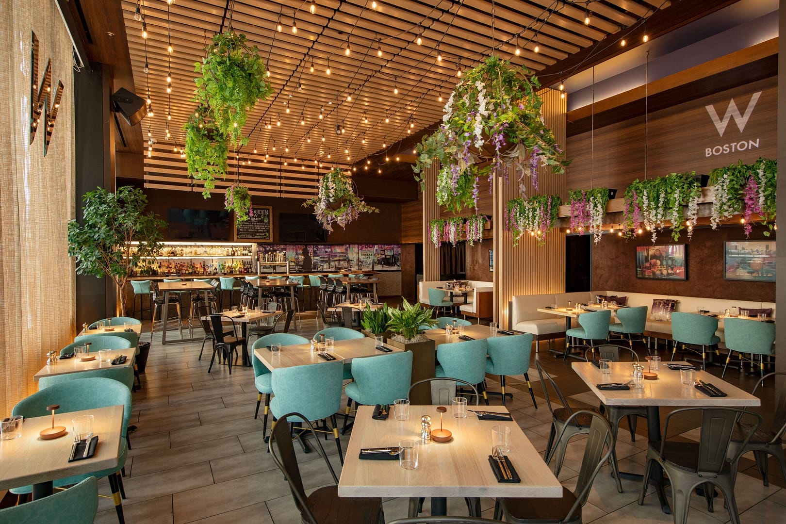 Restaurant view of W Boston