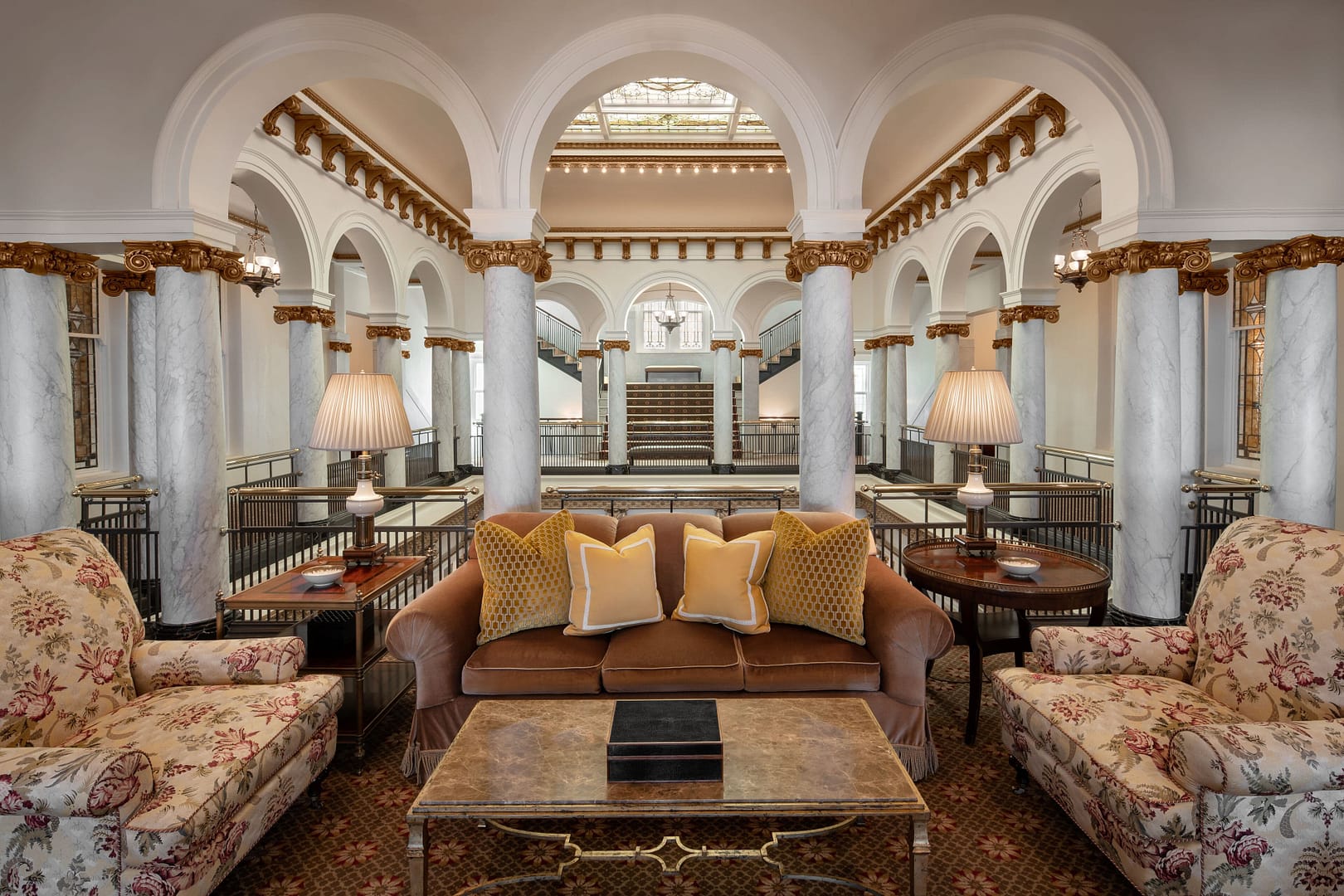 Lounge view of Capital Hotel