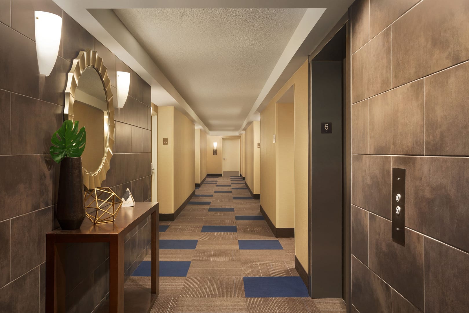 Hallway view of Comfort Inn & Suites Presidential