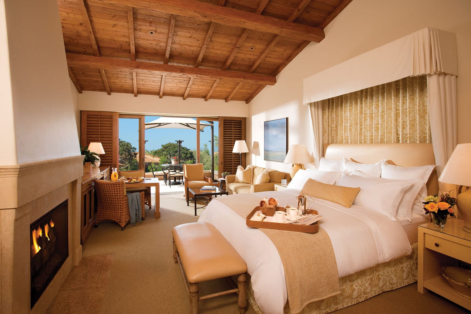 Bedroom view of The Resort at Pelican Hill