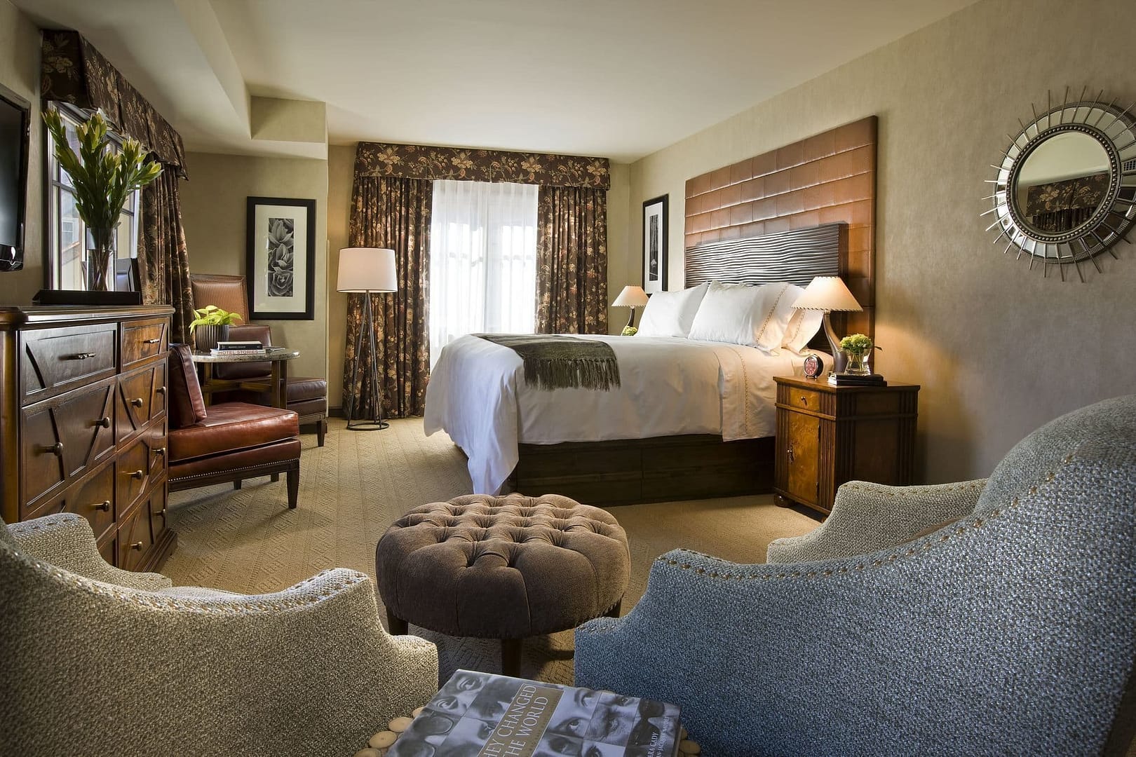 Bedroom view of Madeline Hotel & Residences, Auberge Resorts Collection