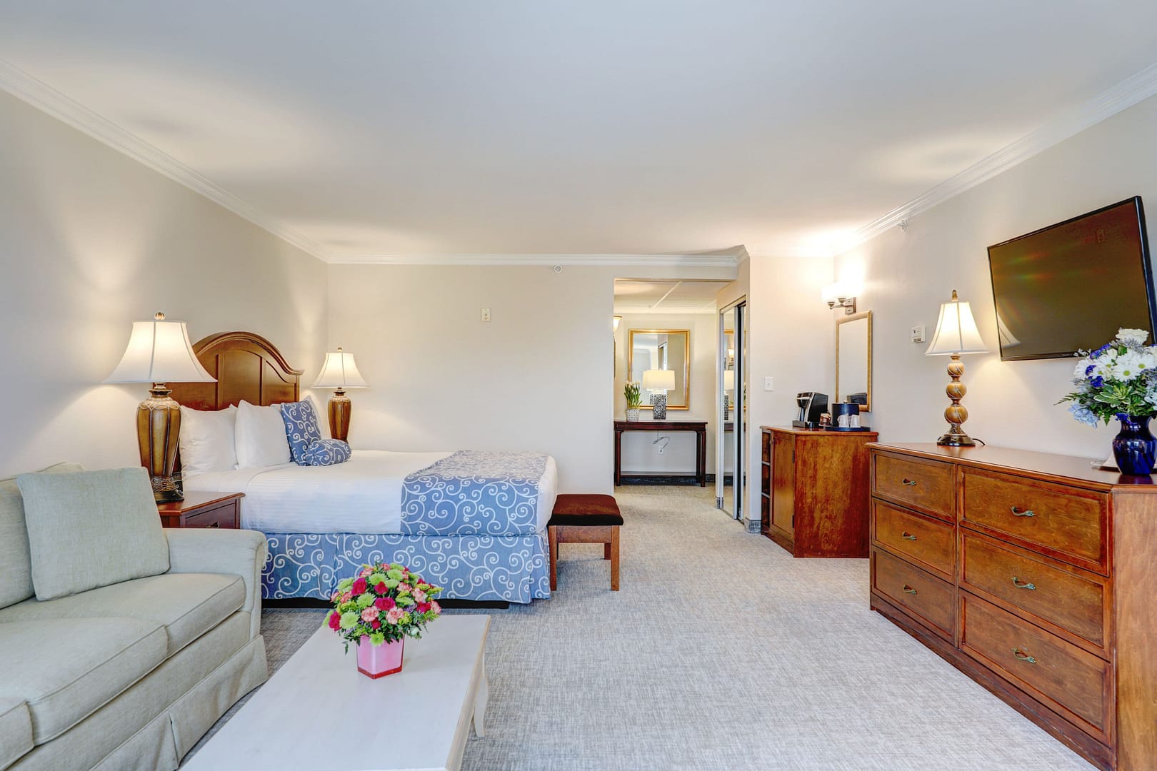 Bedroom view of Hotel Rehoboth
