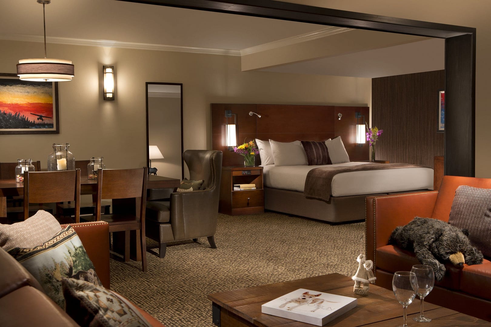 Bedroom view of The Lakefront Anchorage