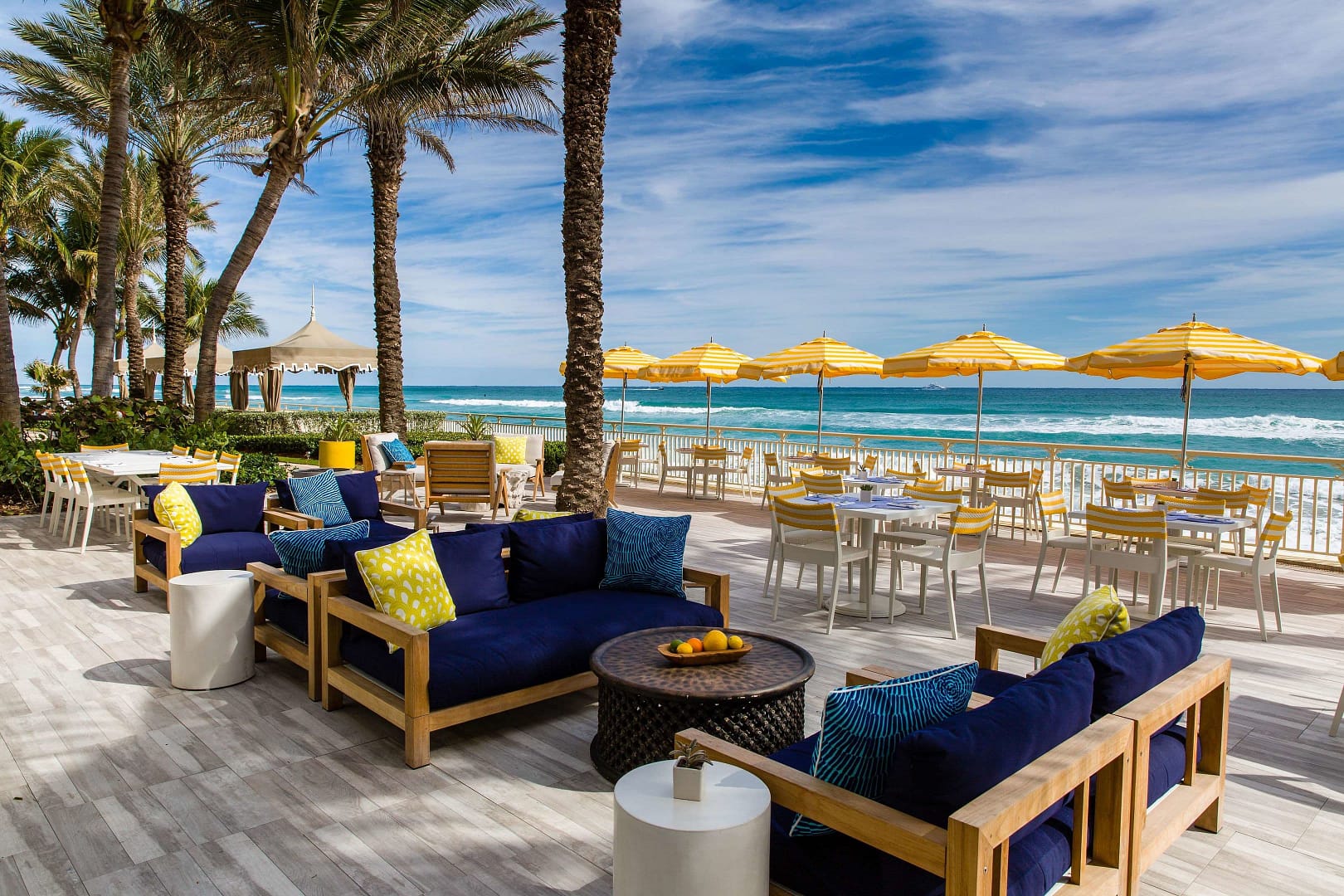 Patio view of Eau Palm Beach Resort & Spa