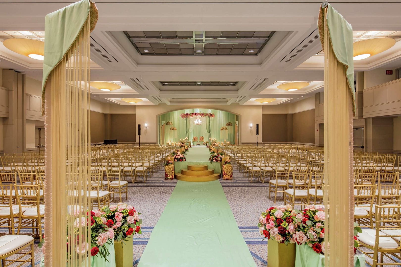 Banquet hall view of Hilton Philadelphia at Penn's Landing