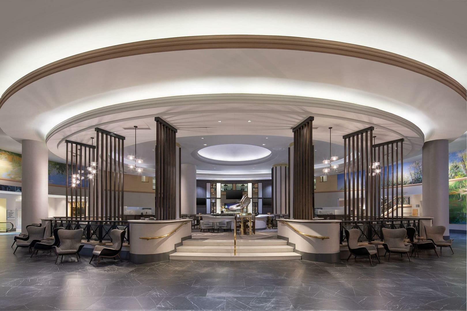 Lobby view of Philadelphia Marriott Downtown