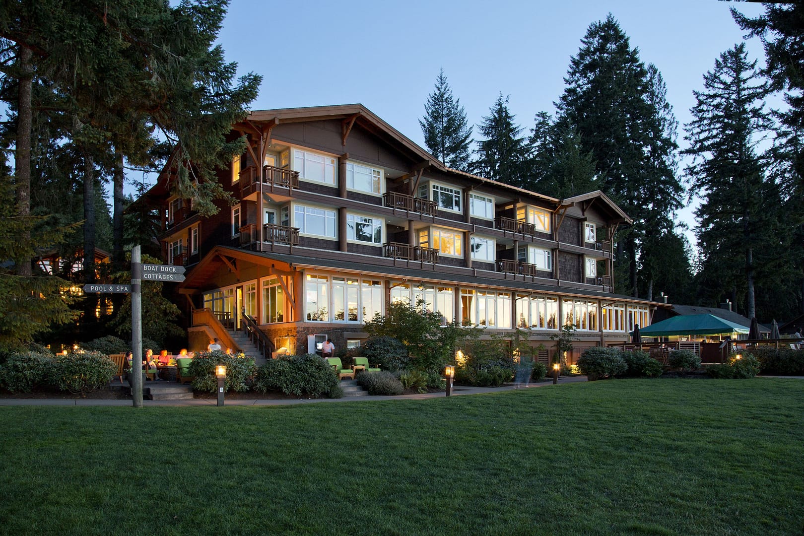 Building view of Alderbrook Resort & Spa
