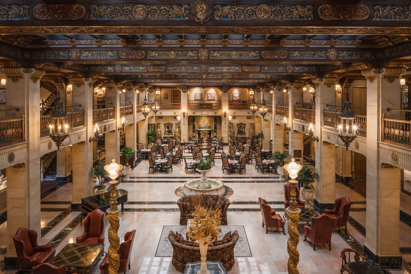 Lobby view of The Historic Davenport, Autograph Collection