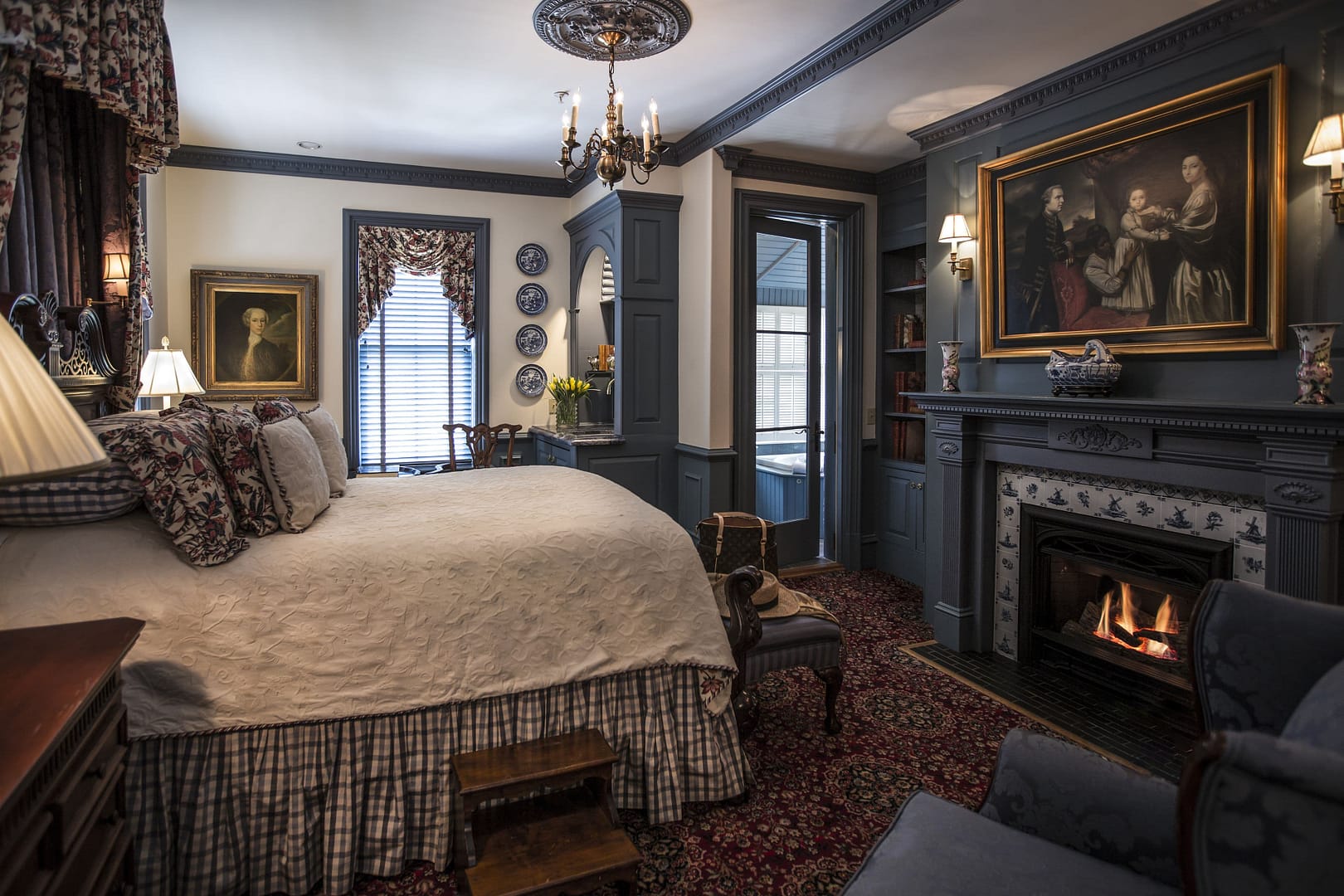 Bedroom view of The Chanler at Cliff Walk