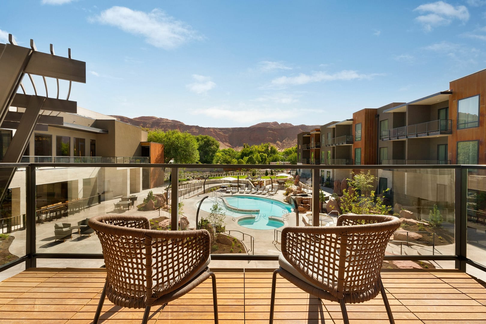 Balcony view of Hoodoo Moab, Curio Collection by Hilton