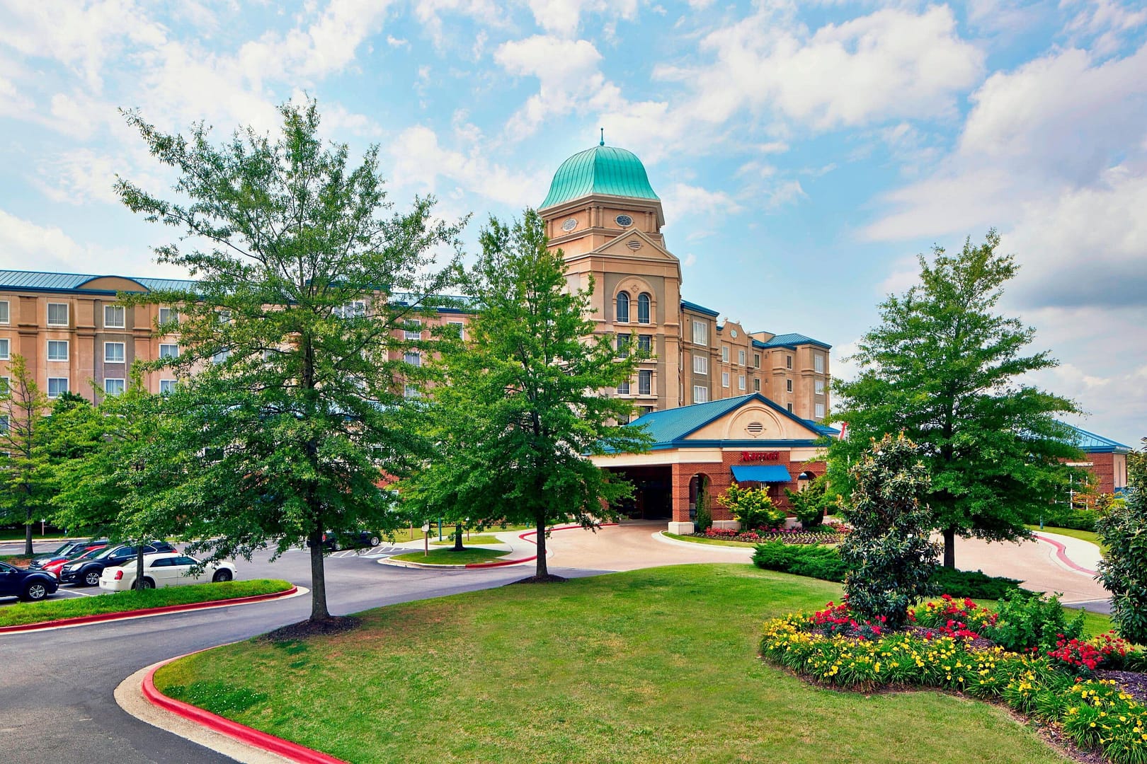 Building view of Marriott Shoals Hotel & Spa