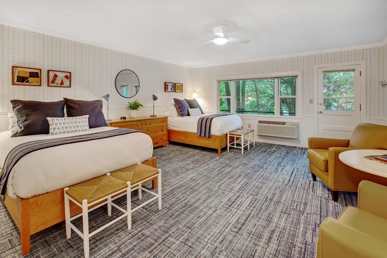 Bedroom view of Basin Harbor