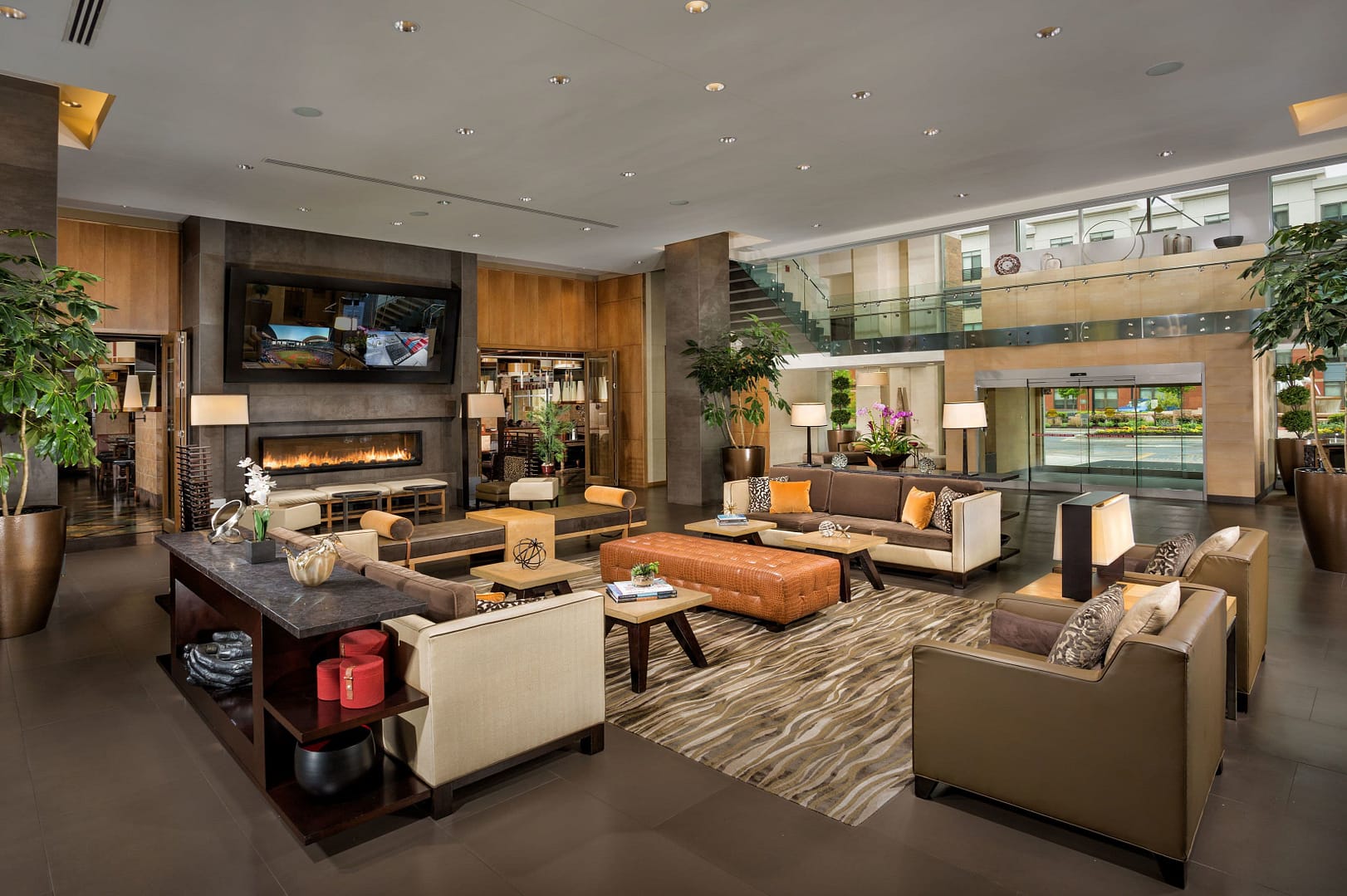 Lounge view of The Hotel at Arundel Preserve