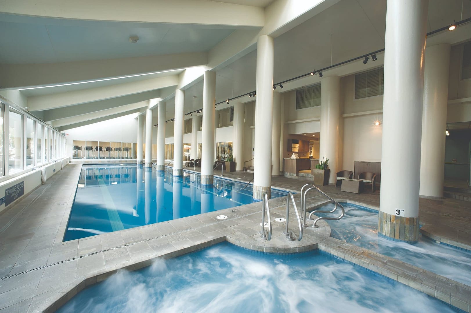 Pool view of The Coeur d'Alene Resort