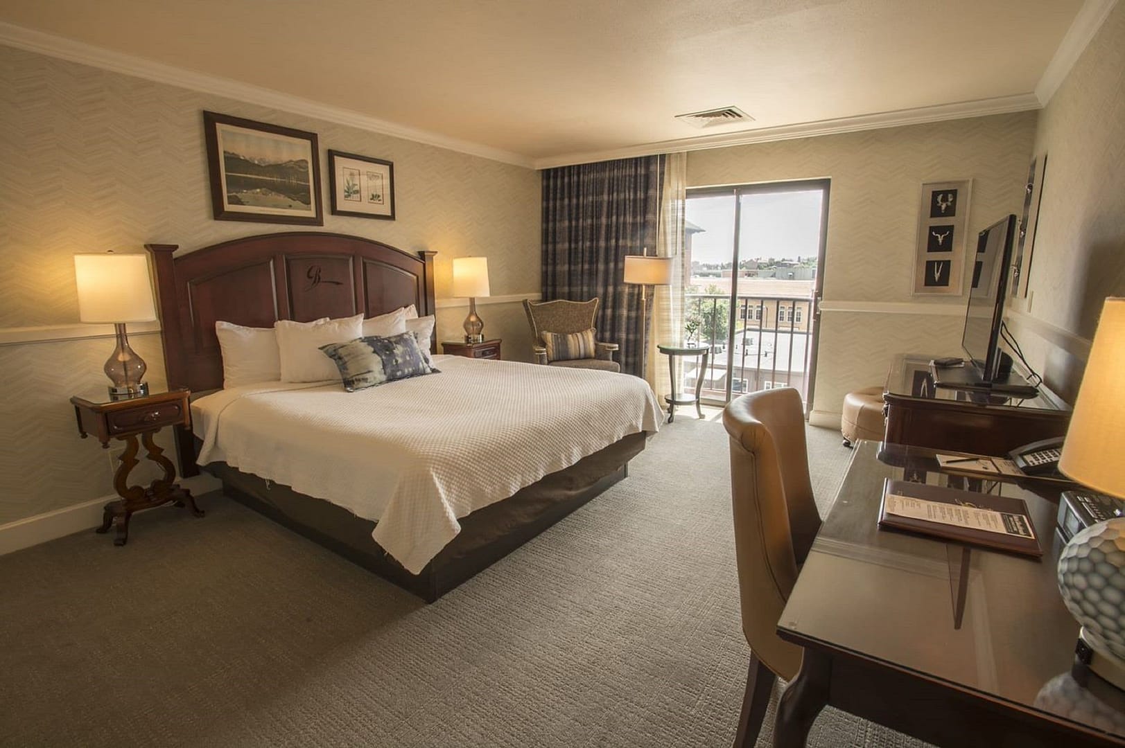 Bedroom view of Hotel Boulderado
