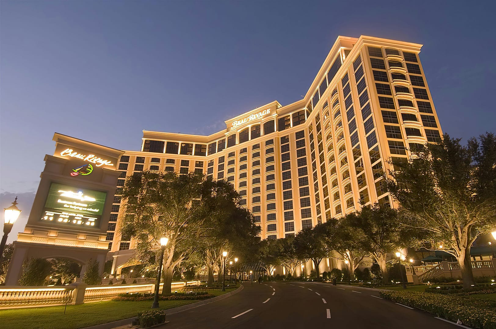 Building view of Beau Rivage Resort and Casino