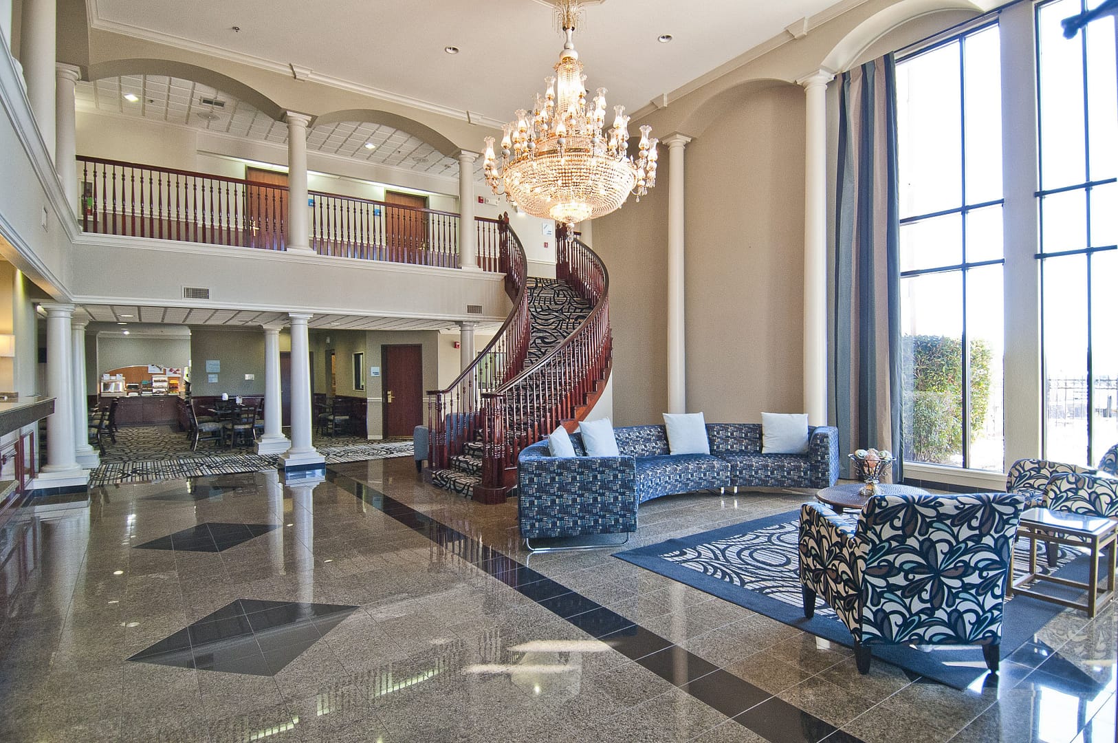 Lobby view of Holiday Inn Express Hotel & Suites Lake Charles, an IHG Hotel