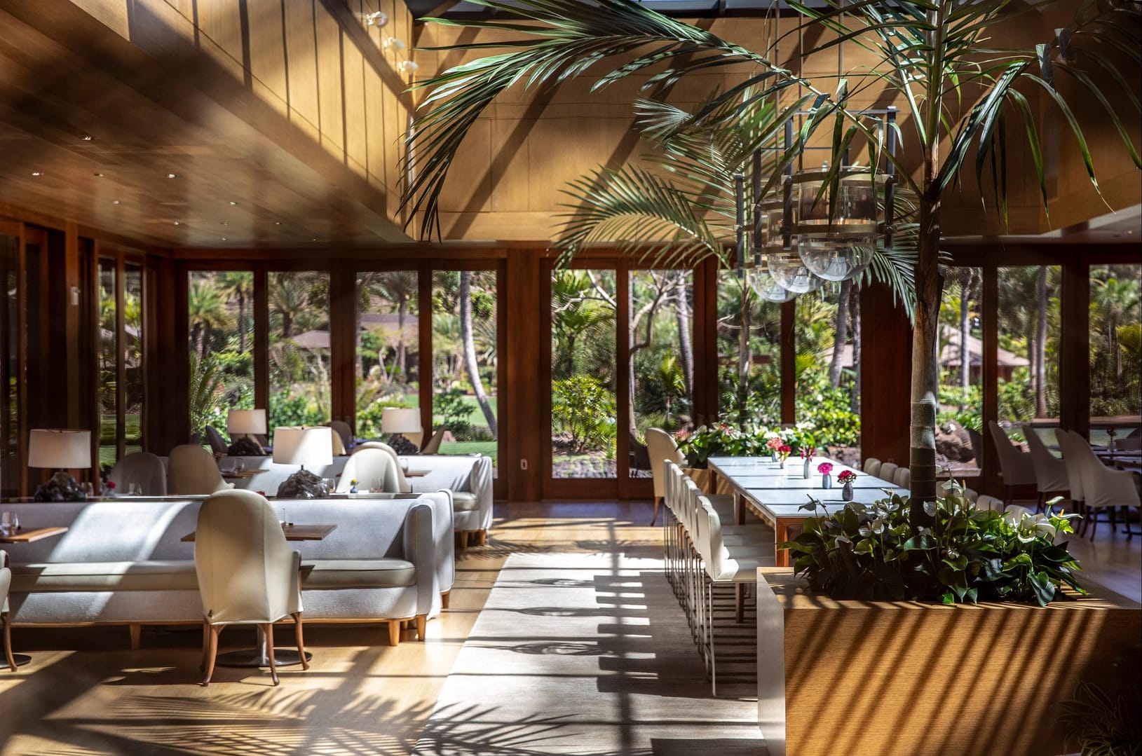 Restaurant view of Sensei Lanai, A Four Seasons Resort
