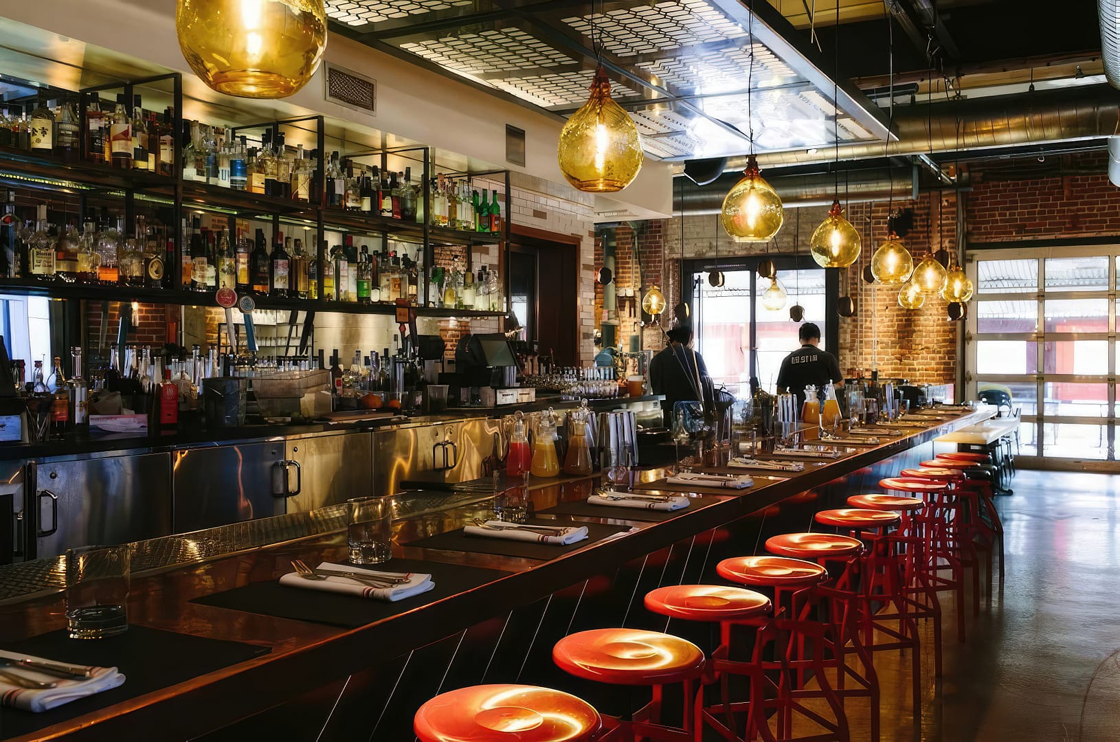 Bestia Restaurant interior