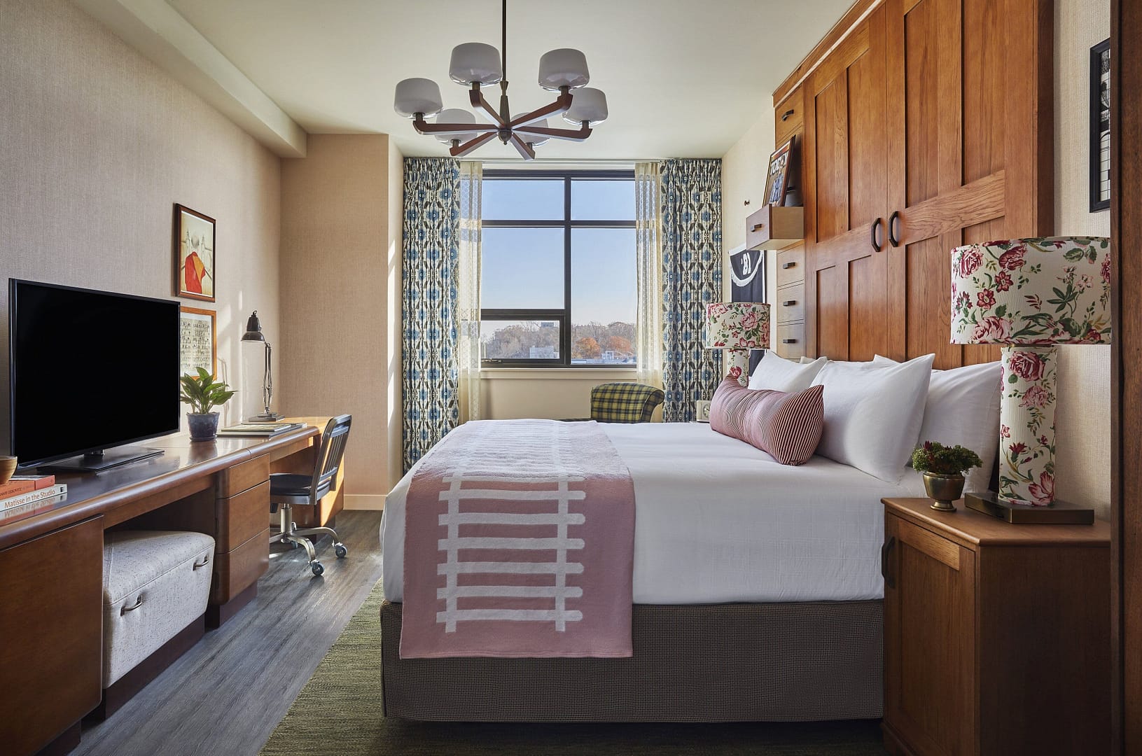 Bedroom view of Graduate Bloomington