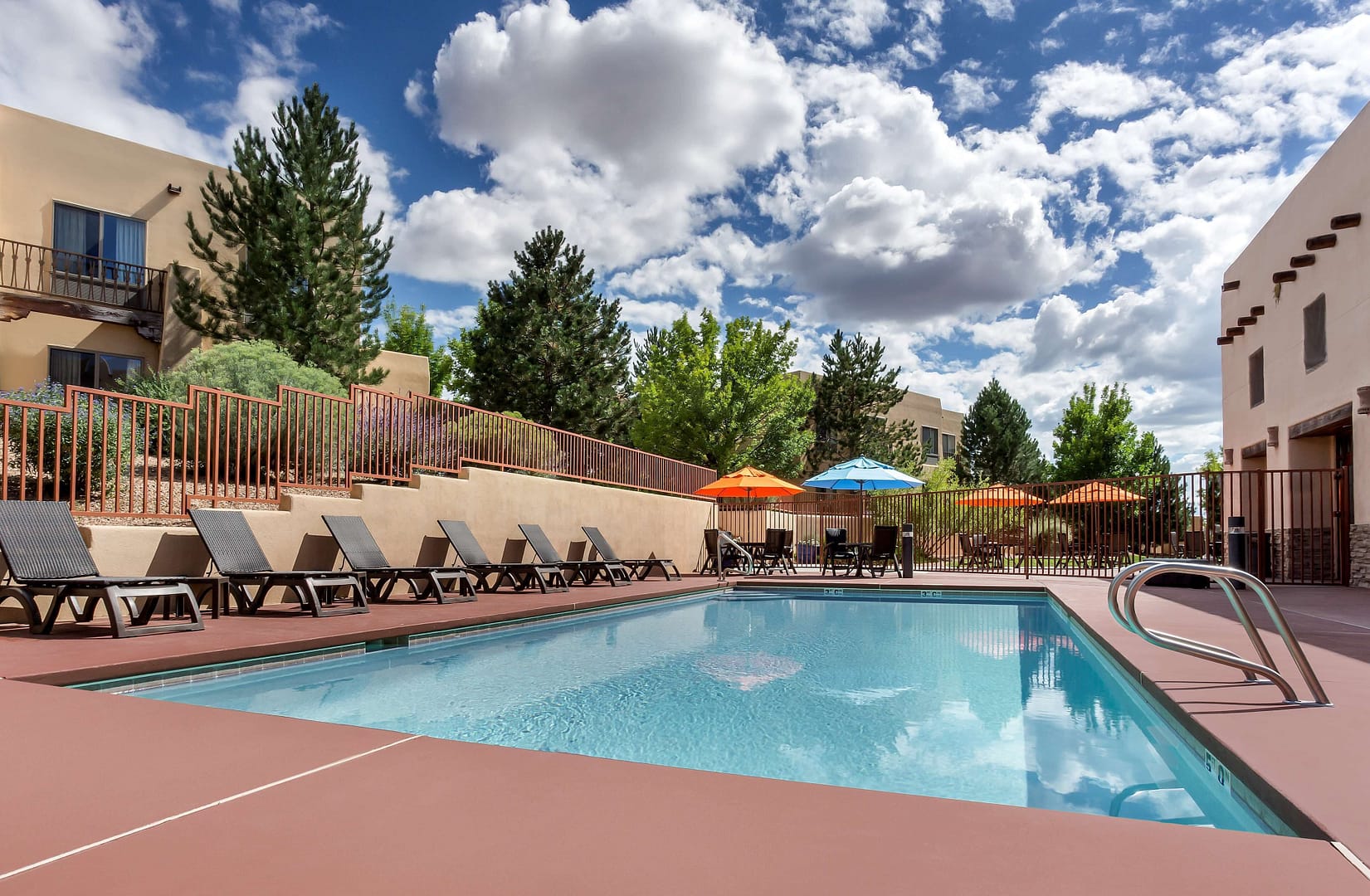 Pool view of Homewood Suites by Hilton Santa Fe-North