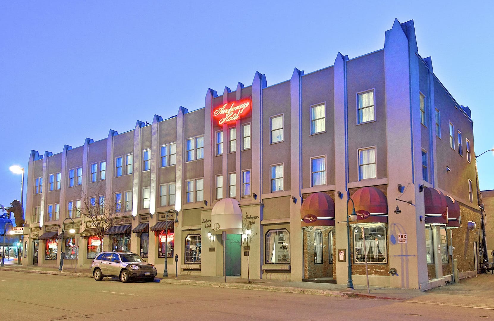 Building view of Historic Anchorage Hotel