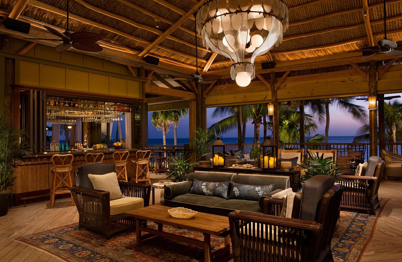 Lounge view of Little Palm Island Resort & Spa A Noble House Resort