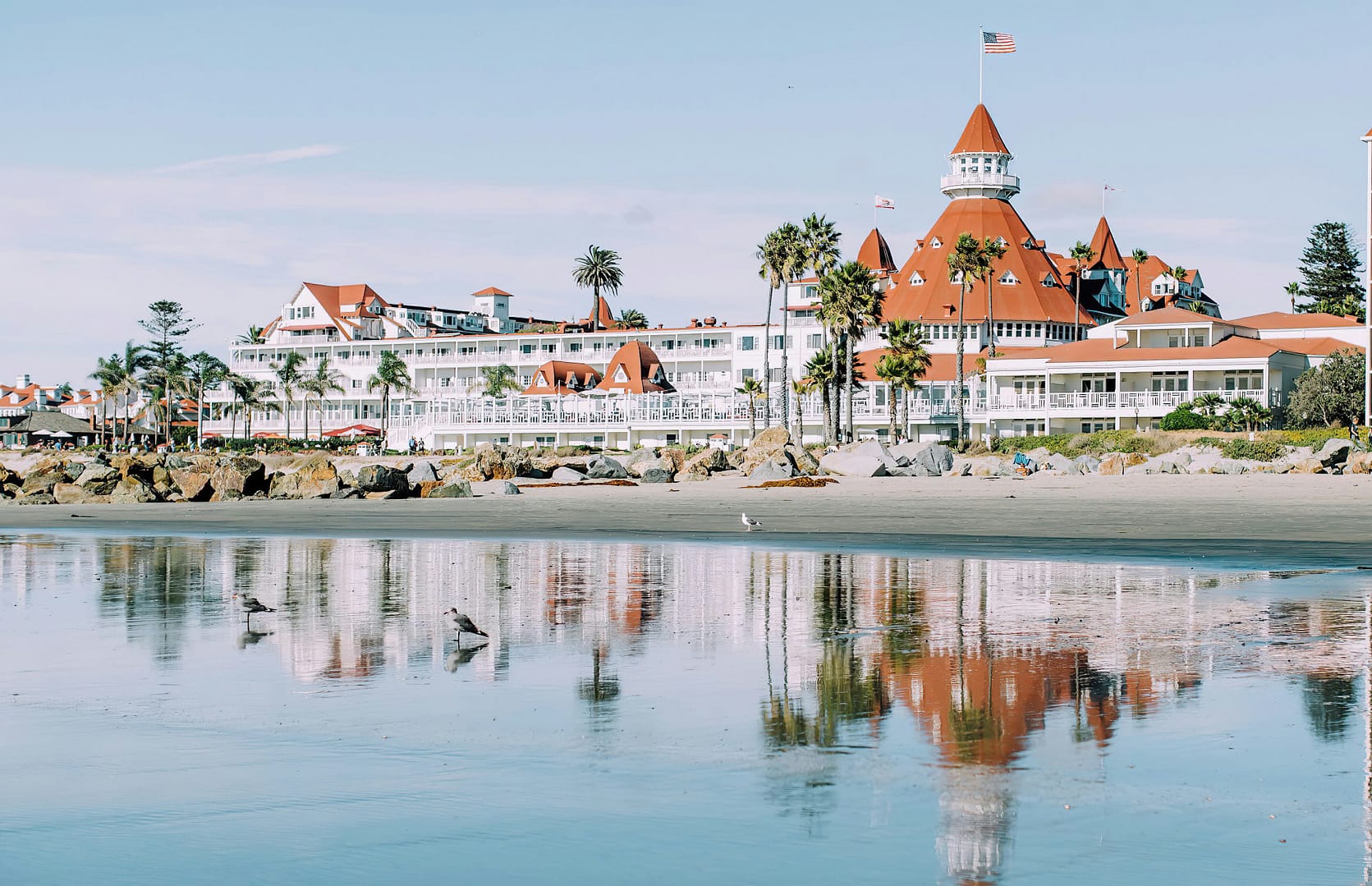 Building view of Hotel del Coronado, Curio Collection by Hilton
