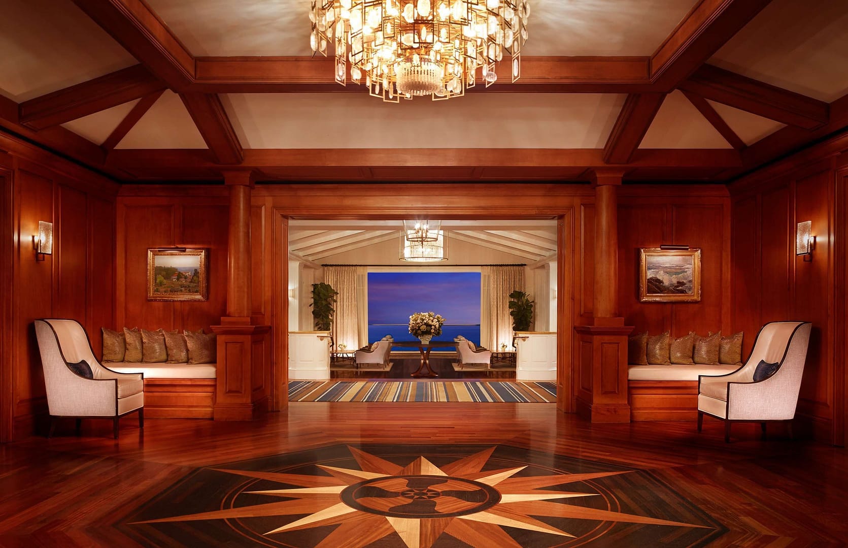 Lobby view of Montage Laguna Beach