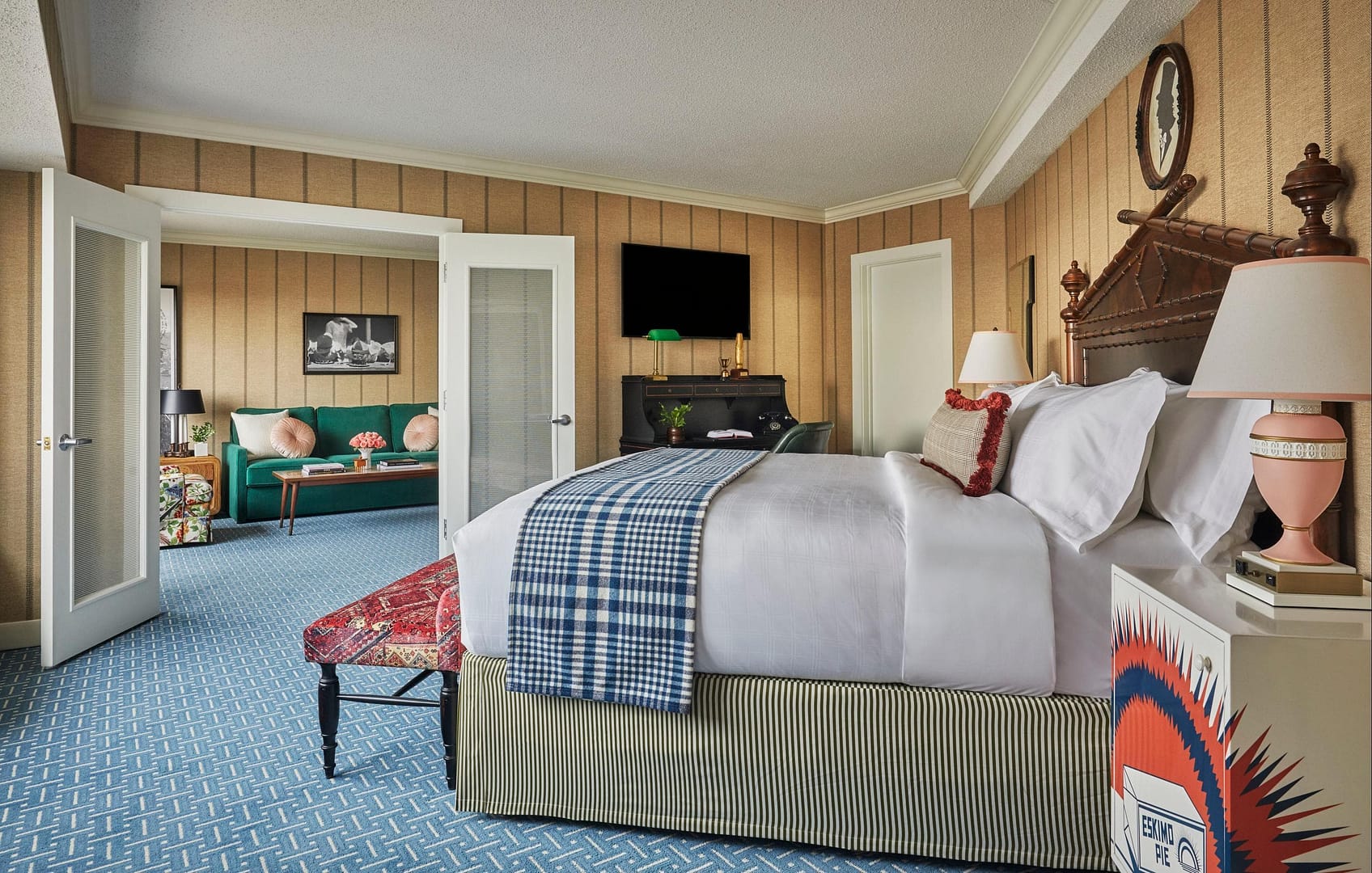 Bedroom view of Graduate by Hilton Iowa City