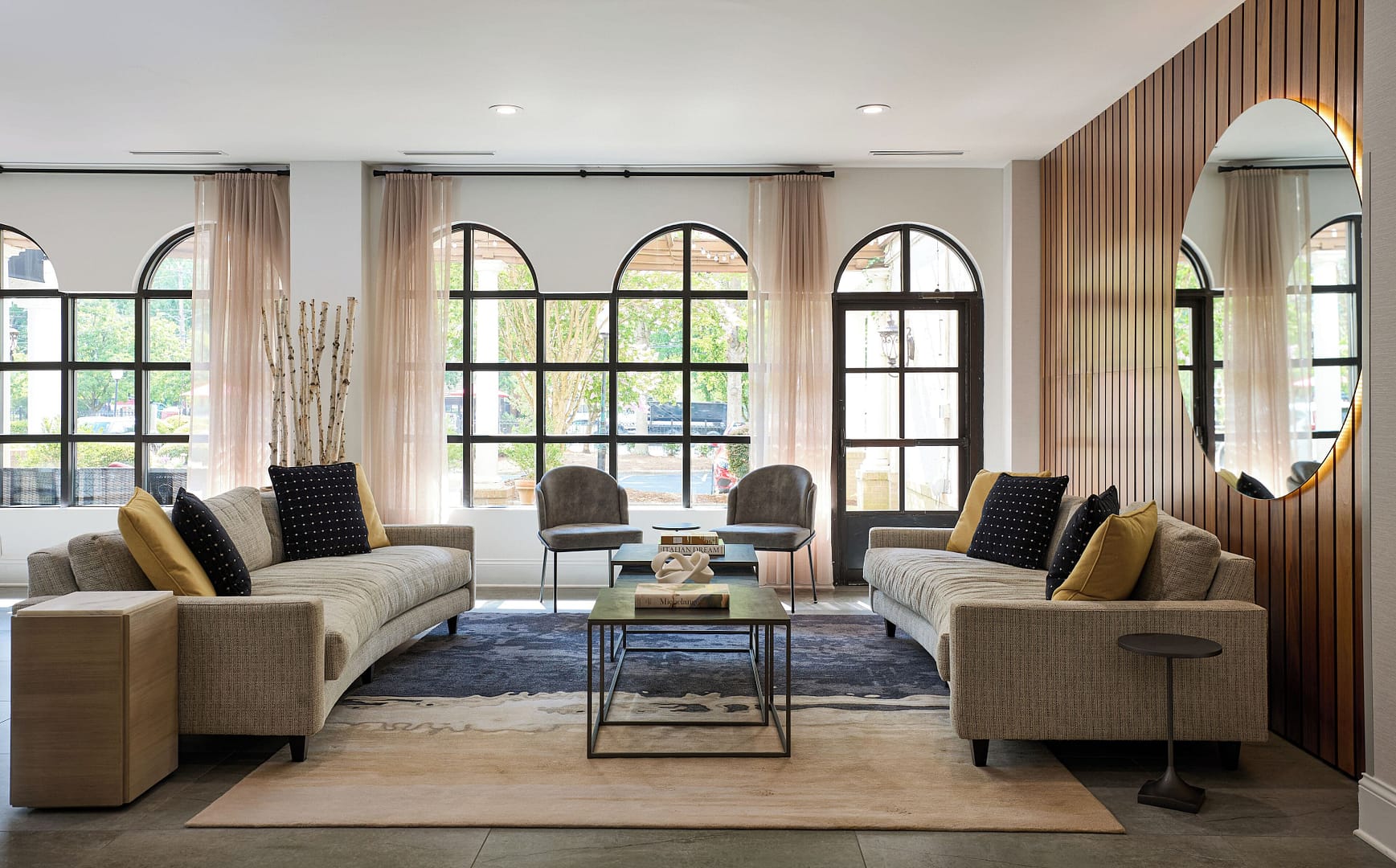 Living room view of The Siena Hotel, Autograph Collection