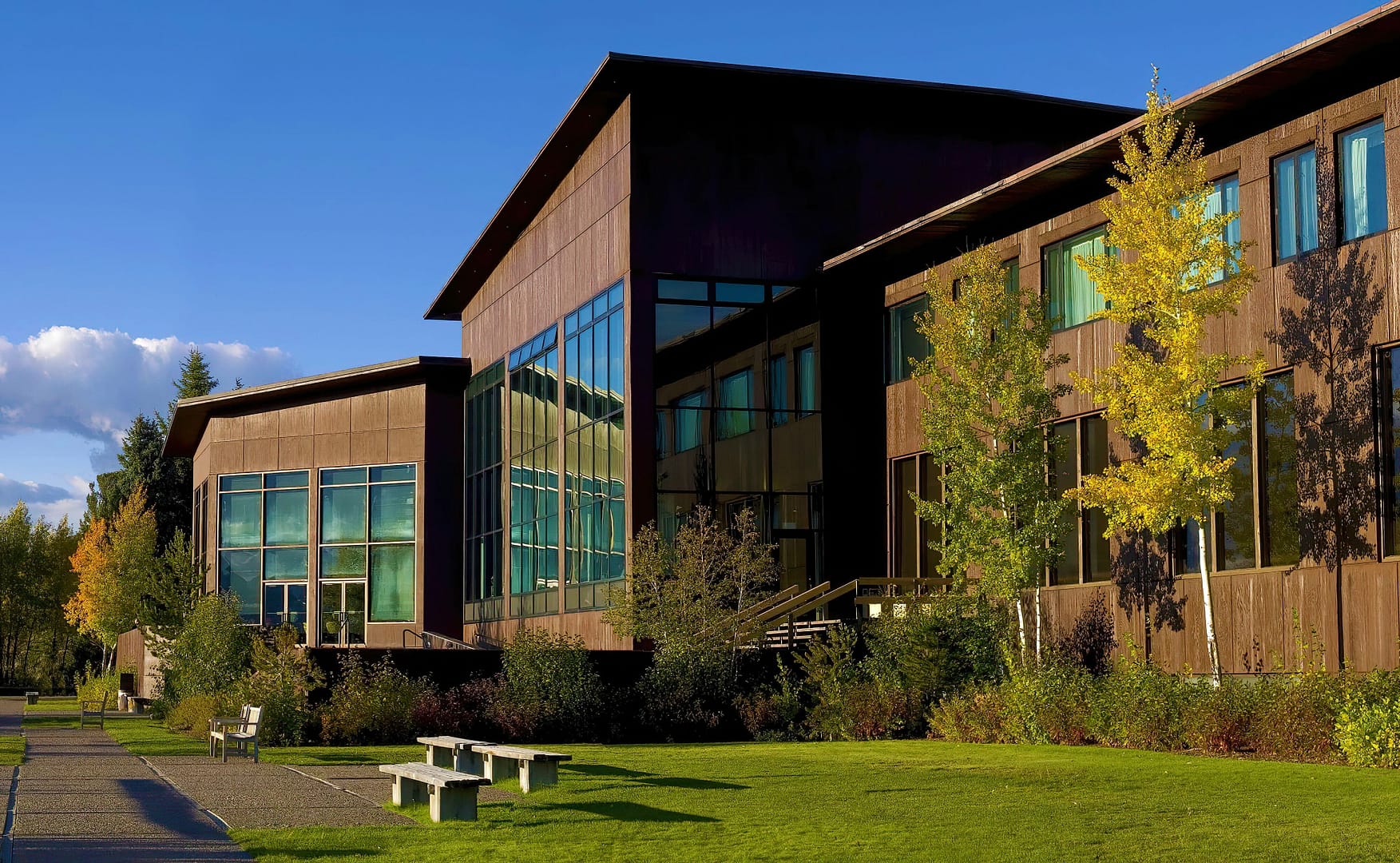 Building view of Jackson Lake Lodge
