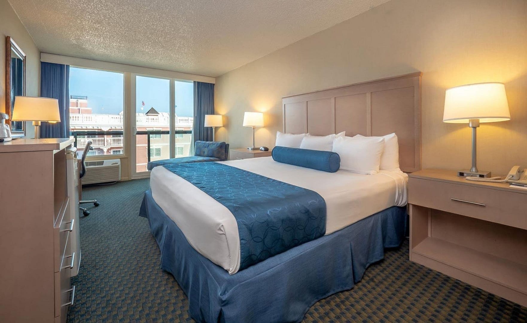 Bedroom view of Atlantic Sands Hotel & Conference Center