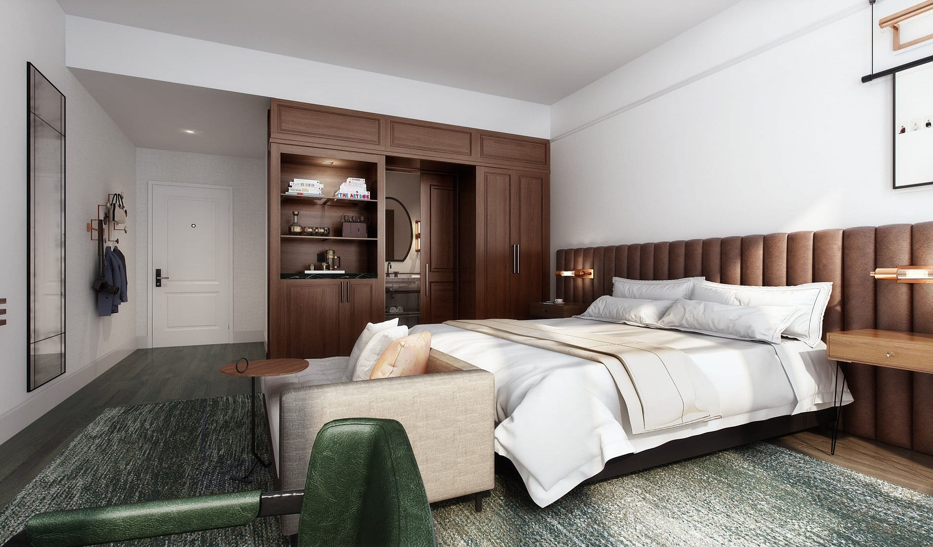 Bedroom view of Surety Hotel