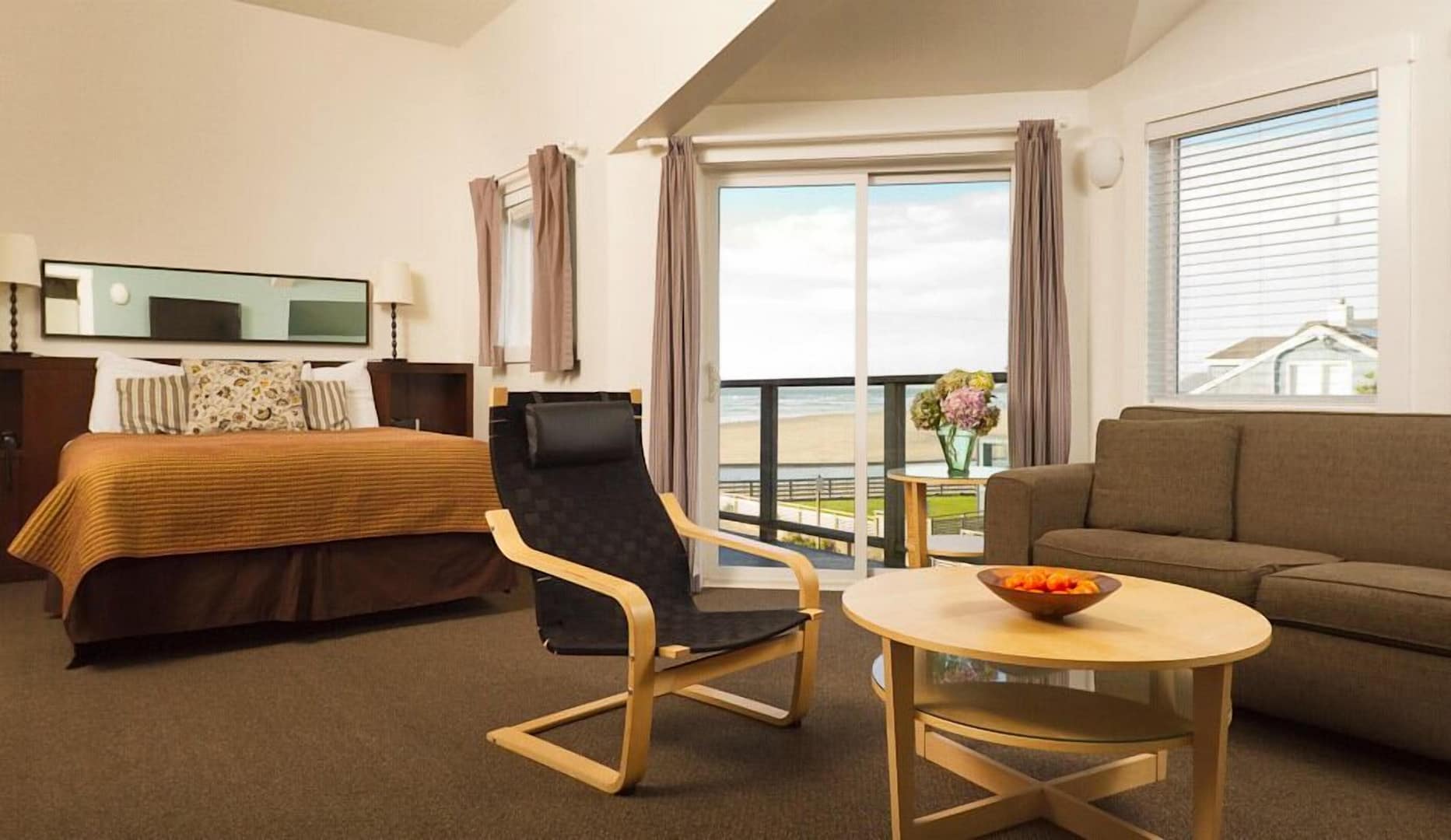 Bedroom view of Land's End at Cannon Beach