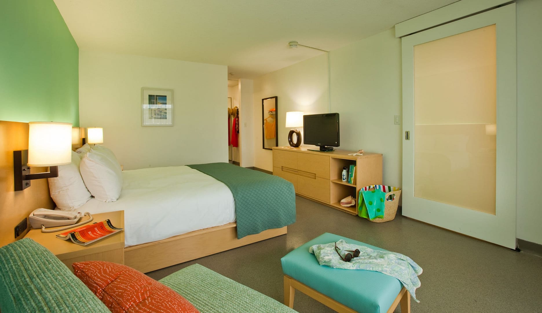 Bedroom view of Harbor Hotel Provincetown