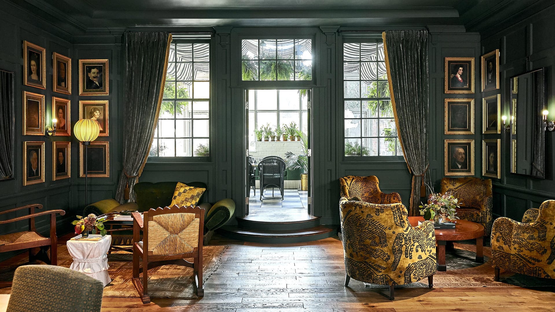 Lobby view of The Vanderbilt, Auberge Resorts Collection