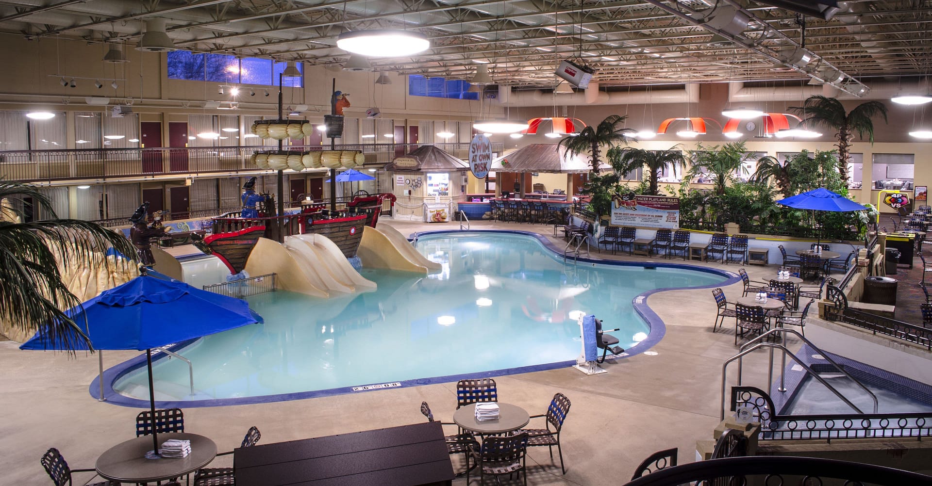 Pool view of Holiday Inn Fargo, an IHG Hotel