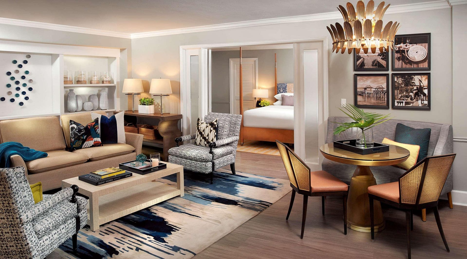 Living room view of LaPlaya Beach & Golf Resort A Noble House Resort