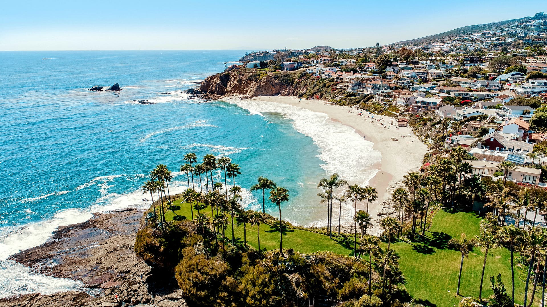 Laguna Beach aerial view