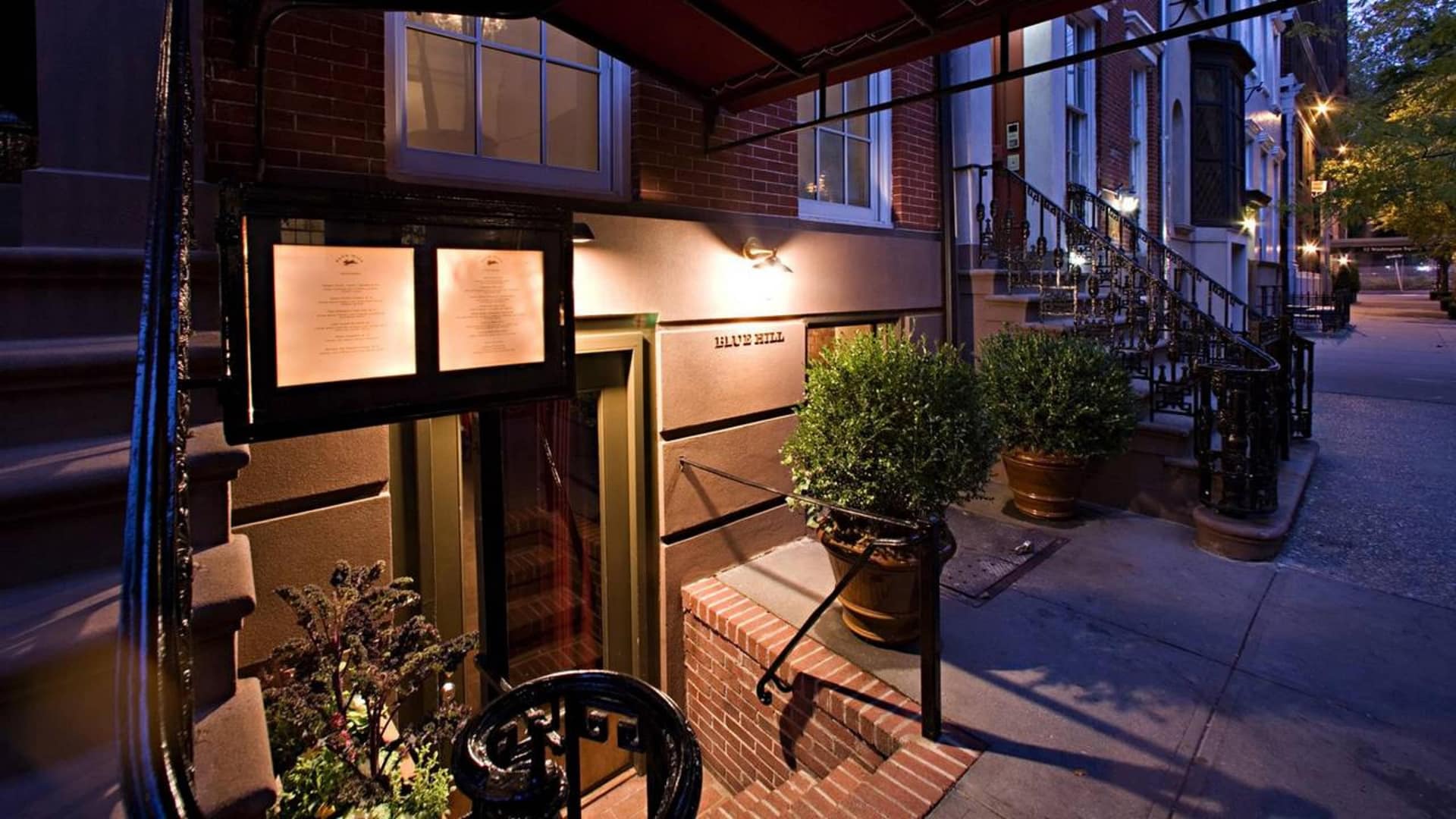 Restaurant view of Blue Hill Restaurant