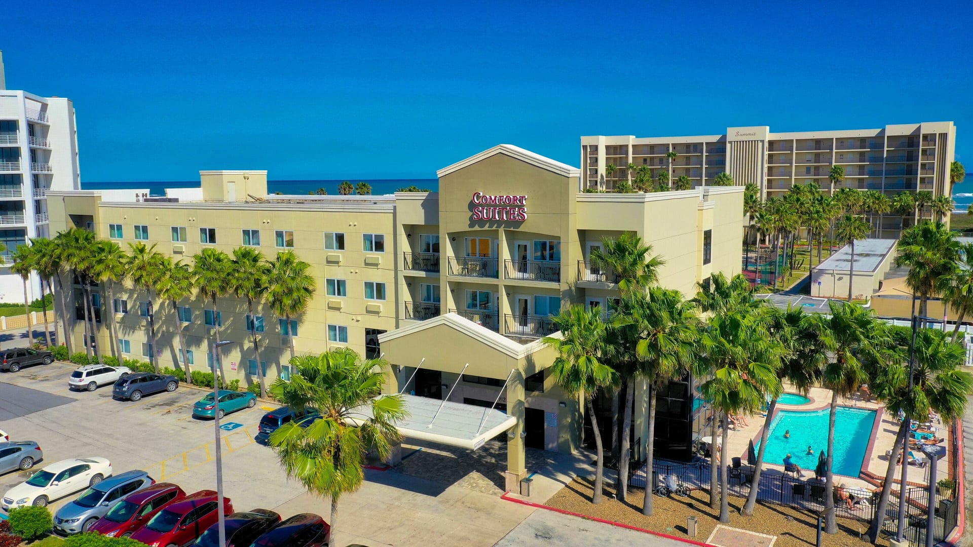 Building view of Comfort Suites Beachside