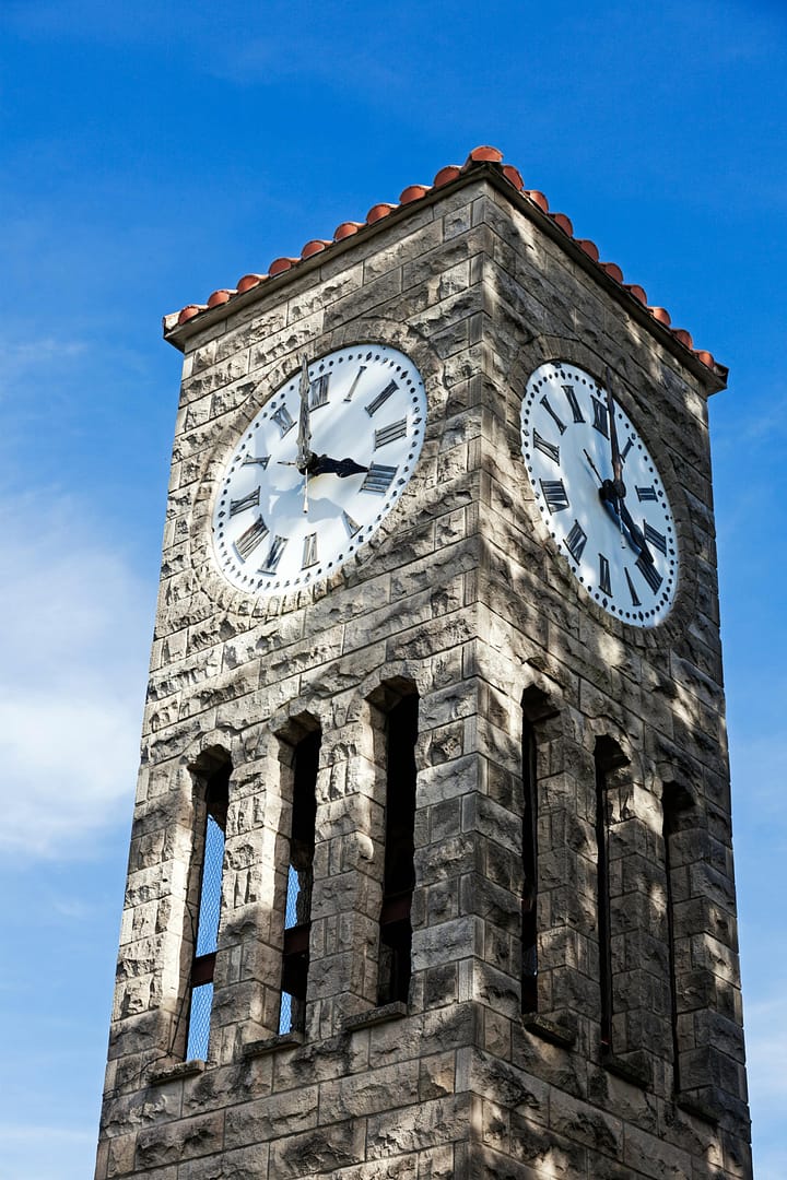 Clock tower in Atlanta